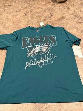 Champion Teal Philadelphia Eagles Graphic Short Sleeve Tee
